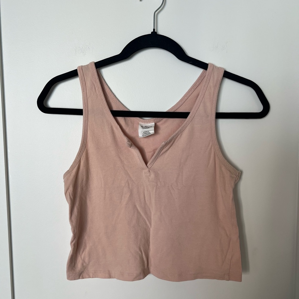 Blush Pink Sleeveless Top
